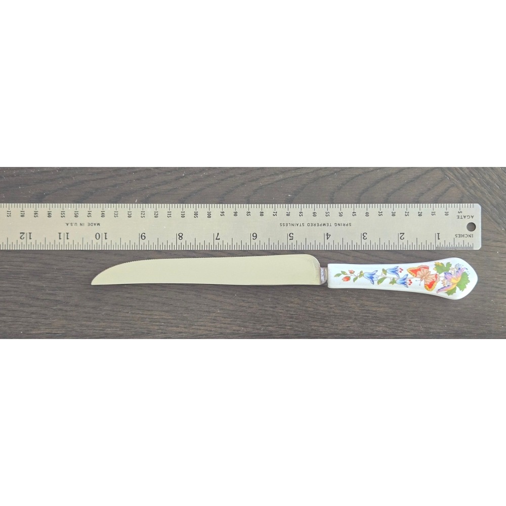 Aynsley Cottage Garden Fine‎ Bone China Handle 10" Cake Knife